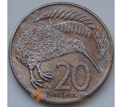 Монета Новая Зеландия 20 центов 1983 КМ36.1 VF арт. 6678