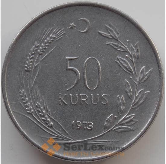 Турция 50 куруш 1971-1979 КМ899 XF арт. 11525