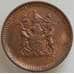 Монета Родезия 1 цент 1976 КМ10 AU арт. 14565