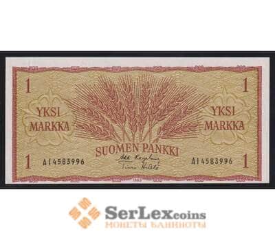 Финляндия 1 марка 1963 Р98а(23) aUNC арт. 54584