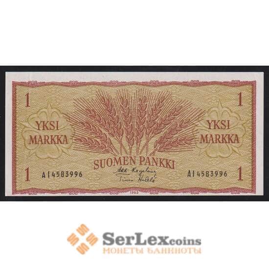 Финляндия 1 марка 1963 Р98а(23) aUNC арт. 54584
