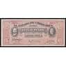 Мексика 20 песо 1915 РS536b UNC черная печать штат Чихуахуа арт. 53218