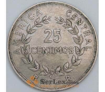 Коста-Рика 25 сентимо 1974 КМ188.1 XF арт. 57259