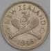 Монета Новая Зеландия 3 пенса 1946 КМ7 XF арт. 40063