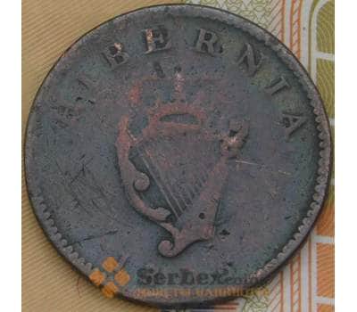 Монета Ирландия 1 фартинг 1806 КМ146 F арт. 38391