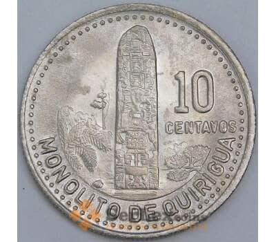Гватемала 10 сентаво 1988 КМ277 aUNC арт. 57452