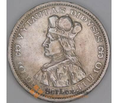 Литва 10 лит 1936 КМ83 AU арт. 53335
