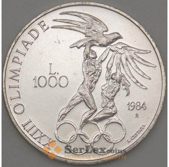 Сан-Марино 1000 лир 1984 КМ169 UNC (n17.19) арт. 21394