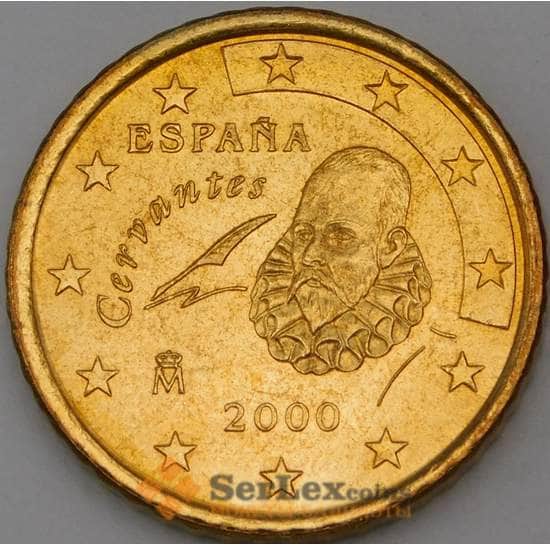 Испания 50 евроцентов 2000 BU наборная арт. 28829
