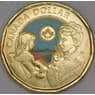 Канада 1 доллар 2024 UNC Люси Мод Монтгомери цветная арт. 51137