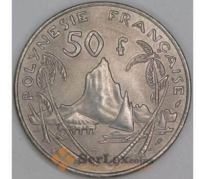 Французская Полинезия 50 франков 1975 КМ13 aUNC арт. 54849