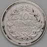 Нидерланды 10 центов 1930 КМ163 VF арт. 28203