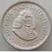 Монета Южная Африка ЮАР 10 центов 1962 КМ60 UNC Серебро арт. 14672