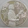 Россия 3 рубля 1999 Y637 Proof А.С. Пушкин стоит (АЮД) арт. 11175