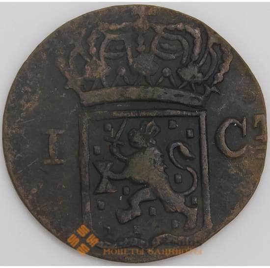 Нидерландская Восточная Индия монета 1 цент 1836V КМ290 VF арт. 46164