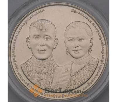 Монета Таиланд 20 бат 2019 UC102 Королевская свадьба Рамы X и Сутхиды арт. 31149