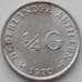 Монета Нидерландские Антиллы 1/4 гульдена 1970 КМ4 aUNC арт. 12226