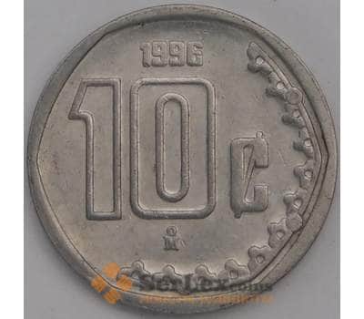 Монета Мексика 10 сентаво 1996 КМ547 XF арт. 39081