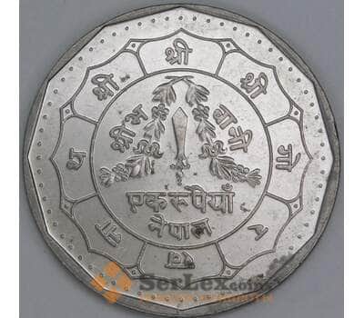 Непал 1 рупия 1988 КМ1061 XF арт. 56308