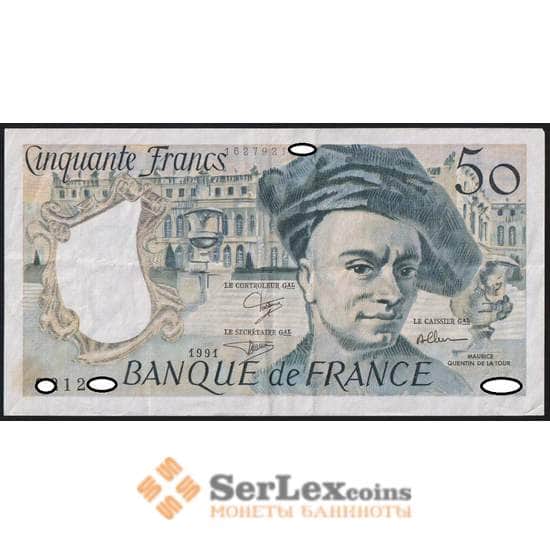 Франция банкнота 50 франков 1991 Р152 VF+  арт. 47757