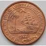 Либерия 1 цент 1960-1984 КМ13 aUNC арт. 7508