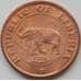 Монета Либерия 1 цент 1960-1984 КМ13 aUNC арт. 7508