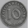 Германия монета 10 пфеннигов 1941 B КМ101 VF  арт. 43440