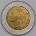 Италия монета 500 лир 1982-1995 КМ111 AU арт. 41439
