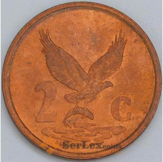 Южная Африка ЮАР 2 цента 1999 КМ159 UNC арт. 57122