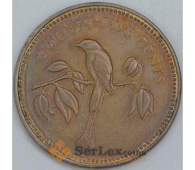 Белиз 25 центов 1974 КМ41  арт. 57172