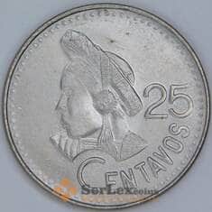 Гватемала 25 сентаво 1990 КМ278 UNC арт. 57577