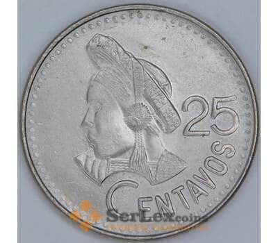 Гватемала 25 сентаво 1990 КМ278 UNC арт. 57577