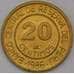 Монета Перу 20 сентимос 1986 КМ294 UNC арт. 31264