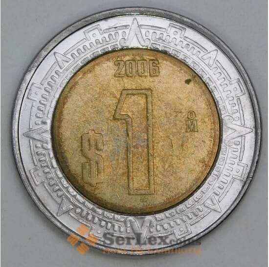 Мексика 1 песо 2006 КМ603 XF арт. 56161 Мексика 1 песо 2006 КМ603 XF арт. 56161