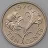 Бермуды 10 центов 1970 КМ17 BU арт. 23977
