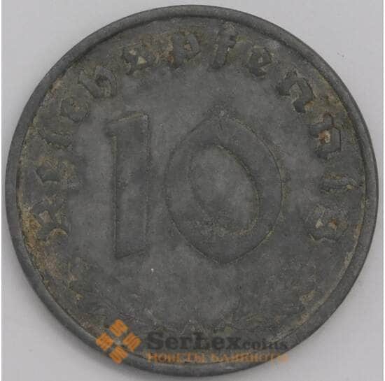 Германия монета 10 пфеннигов 1941 А КМ101 VF  арт. 43452