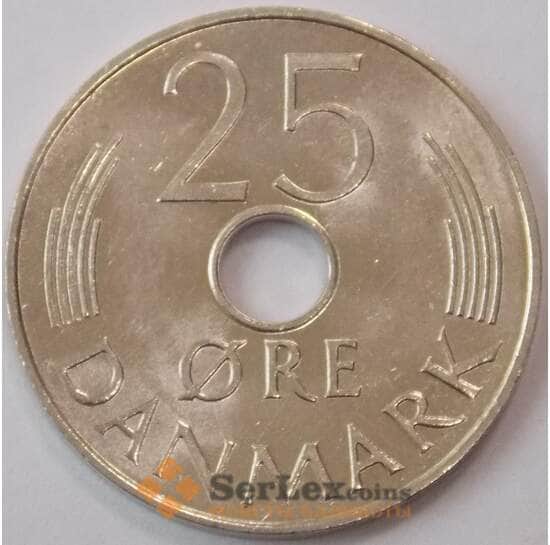 Дания 25 эре 1976 КМ861 UNC (J05.19) арт. 17794