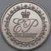 Монета Британские Индийские территории 2 фунта 2011 BU 90 лет Филлипу арт. 28045