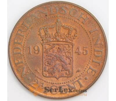 Нидерландская Восточная Индия 2 1/2 цента 1945 P KМ316 aUNC арт. 46283