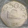 Гернси 50 пенсов 1971 КМ25 Proof запайка арт. 56688
