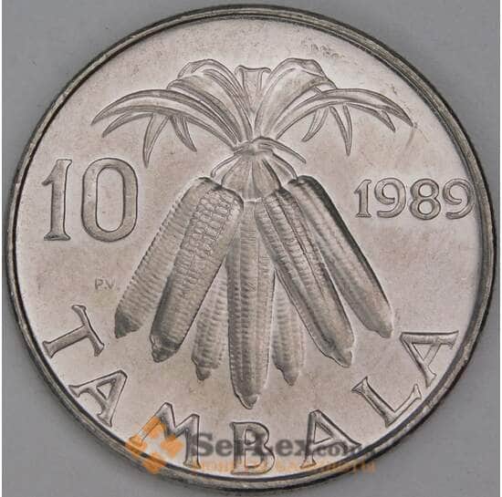 Малави 10 тамбала 1989 КМ10а UNC арт. 54538