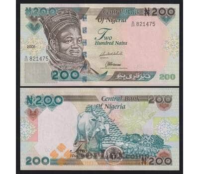 Нигерия 200 найра 2005 Р29d UNC арт. 52389
