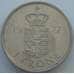 Монета Дания 1 крона 1977 КМ862 XF (J05.19) арт. 16354