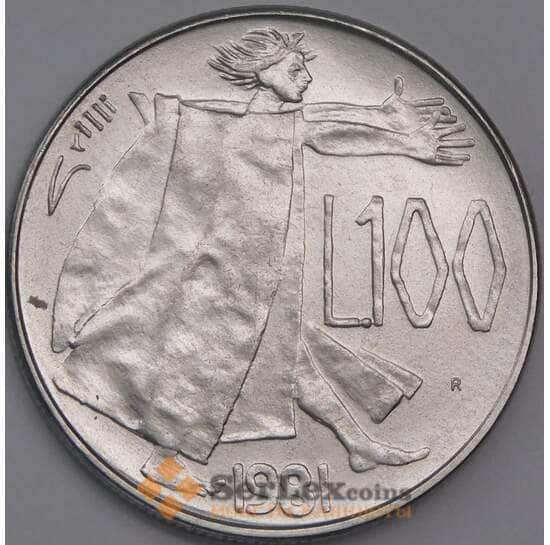 Сан-Марино монета 100 лир 1981 КМ122 UNC Мир арт. 41560