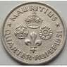 Маврикий 1/4 рупии 1950-1951 КМ27 VF арт. 7924