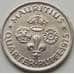 Монета Маврикий 1/4 рупии 1960-1978 КМ36 VF арт. 7923
