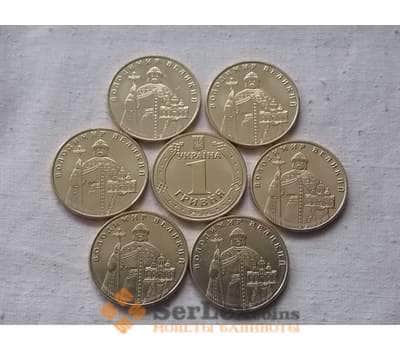Монета Украина 1 гривна 2012 Владимир Великий UNC арт. С00284