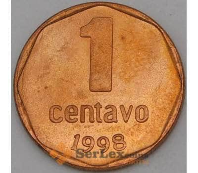 Аргентина 1 центаво 1998  КМ113а UNC арт. С00129