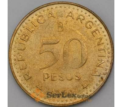 Монета Аргентина 50 песо 1980 КМ83 UNC арт. С00131