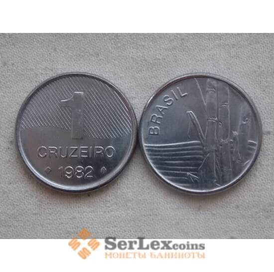 Бразилия 1 крузейро 1981-1982 КМ590 арт. С00130